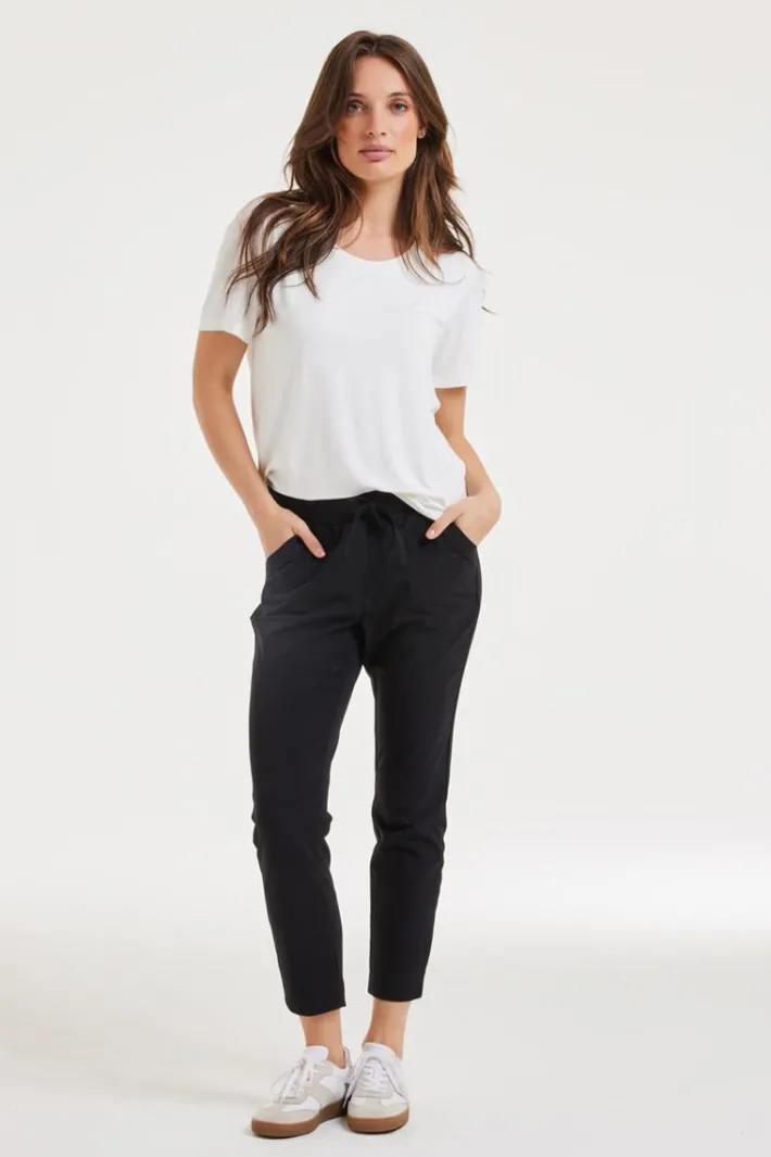 DiDi Travel pants Dakota Black- Travel | Lange Broeken
