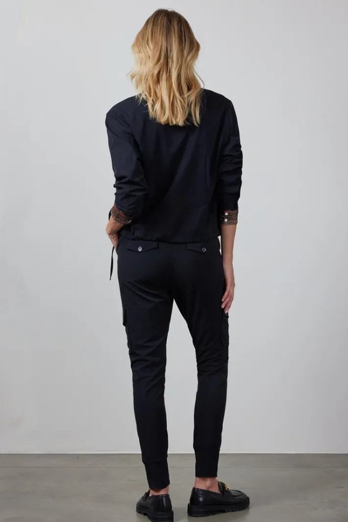 DiDi Travel pants Dash in black- Travel | Lange Broeken