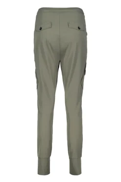 DiDi Travel pants Dash in dusty olive- Travel | Lange Broeken