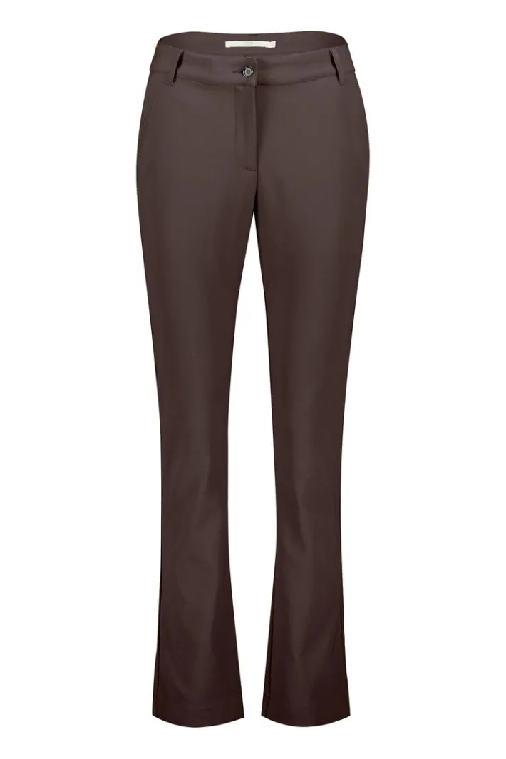 DiDi Travel pants Explore Chocolate brown- Travel | Lange Broeken