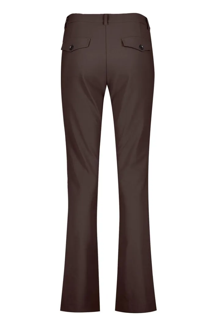DiDi Travel pants Explore Chocolate brown- Travel | Lange Broeken