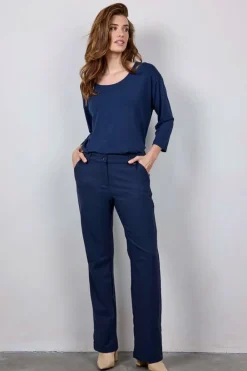 DiDi Travel pants Explore Dark blue- Travel | Lange Broeken