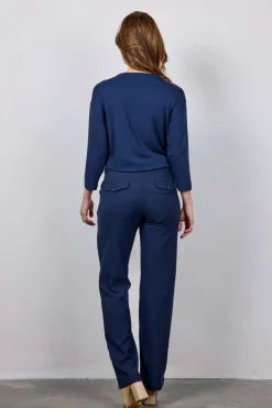 DiDi Travel pants Explore Dark blue- Travel | Lange Broeken