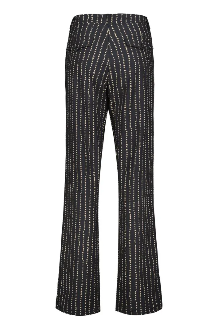 DiDi Travel pants Explore print Black Riga print- Travel | Lange Broeken