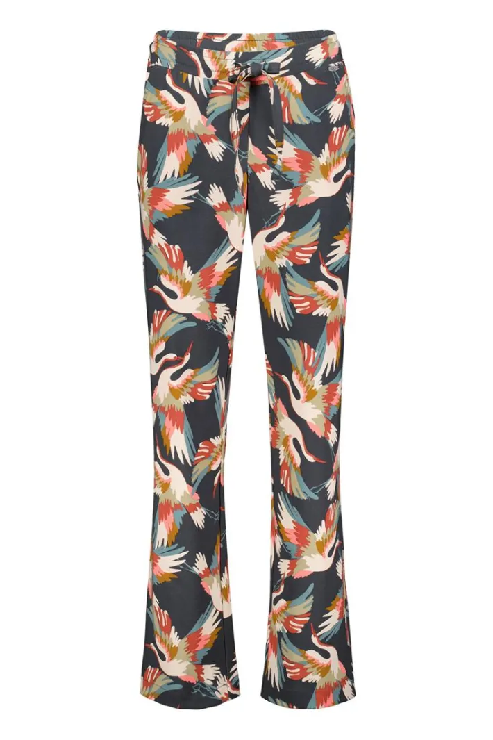 DiDi Travel pants Falcon Skydancer print- Travel | Lange Broeken