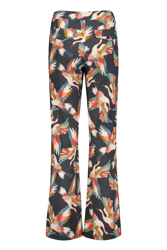 DiDi Travel pants Falcon Skydancer print- Travel | Lange Broeken