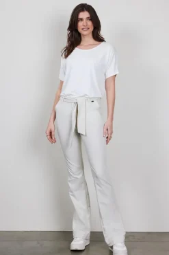 DiDi Travel pants Paseo in Light Silver- Travel | Lange Broeken