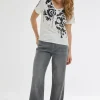DiDi T-shirt Bouquet panel- T-shirts & Tops