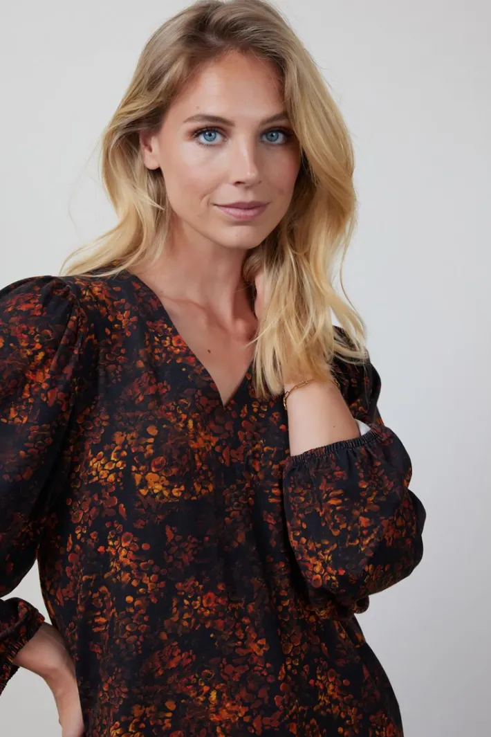 DiDi T-shirt Britt Black Spacey print- T-shirts & Tops
