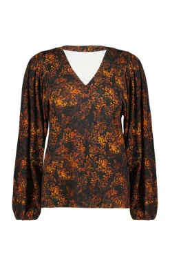 DiDi T-shirt Britt Black Spacey print- T-shirts & Tops