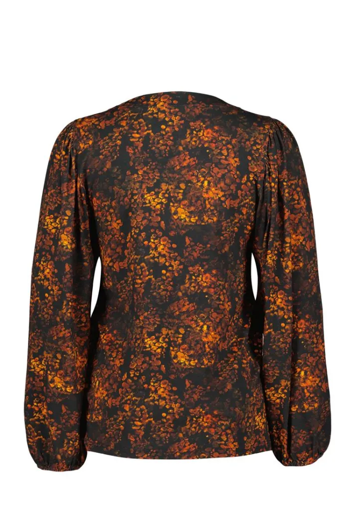 DiDi T-shirt Britt Black Spacey print- T-shirts & Tops