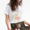 DiDi T-shirt Celeb White Jungle panel- T-shirts & Tops