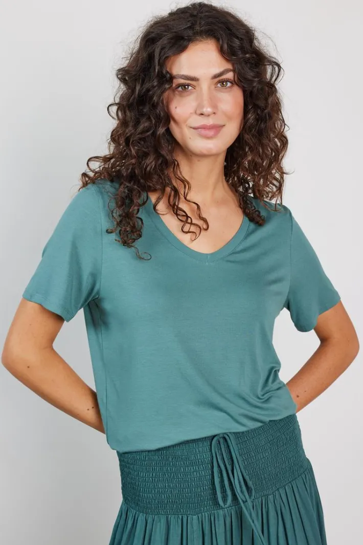 DiDi T-shirt Daily Atlantic green- Basics | T-shirts & Tops