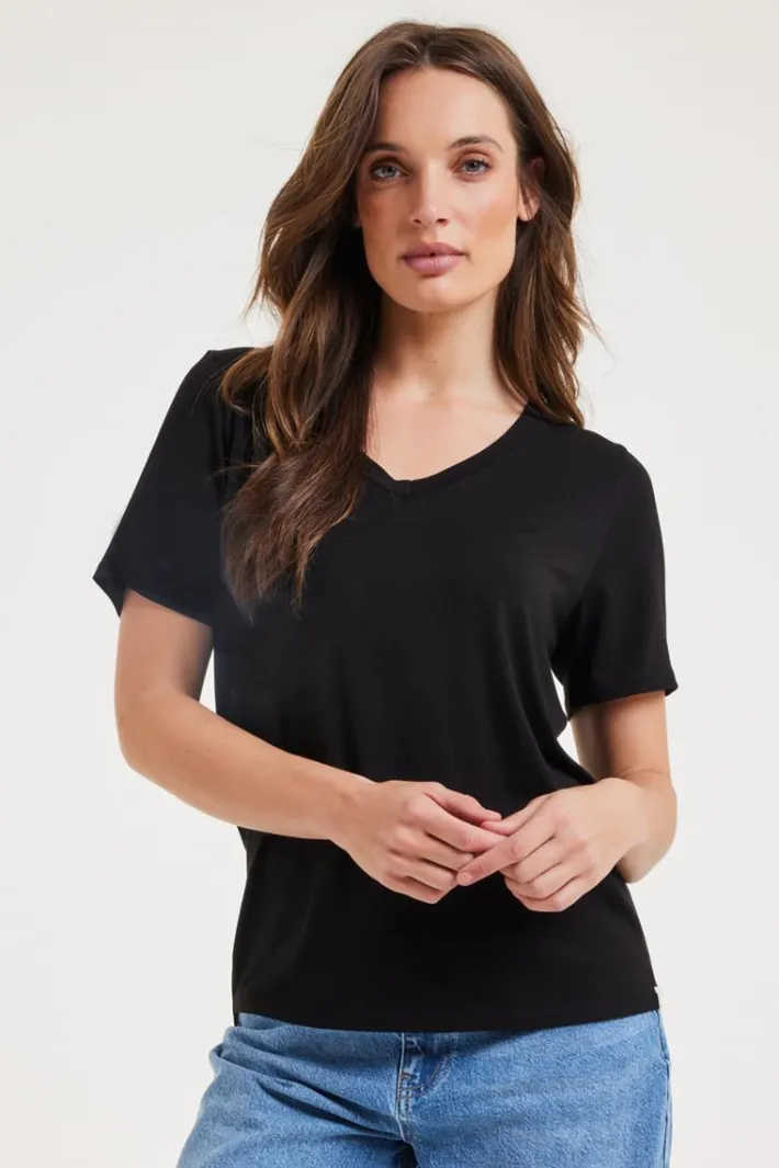 DiDi T-shirt Daily Black- Basics | T-shirts & Tops