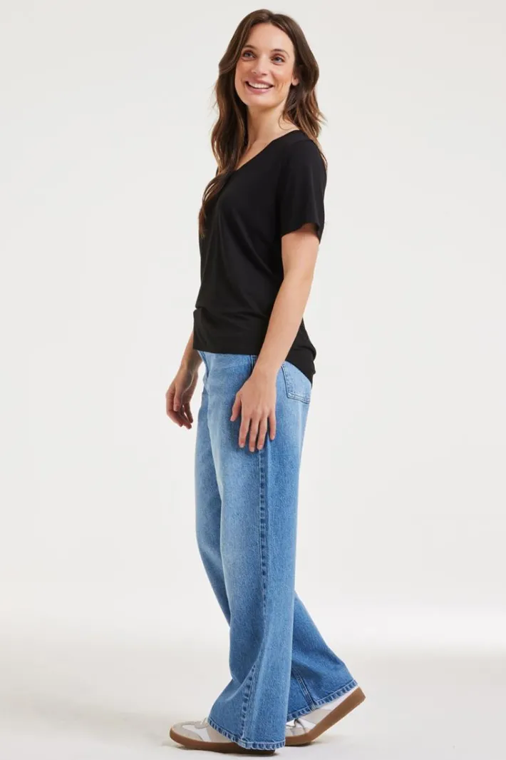 DiDi T-shirt Daily Black- Basics | T-shirts & Tops