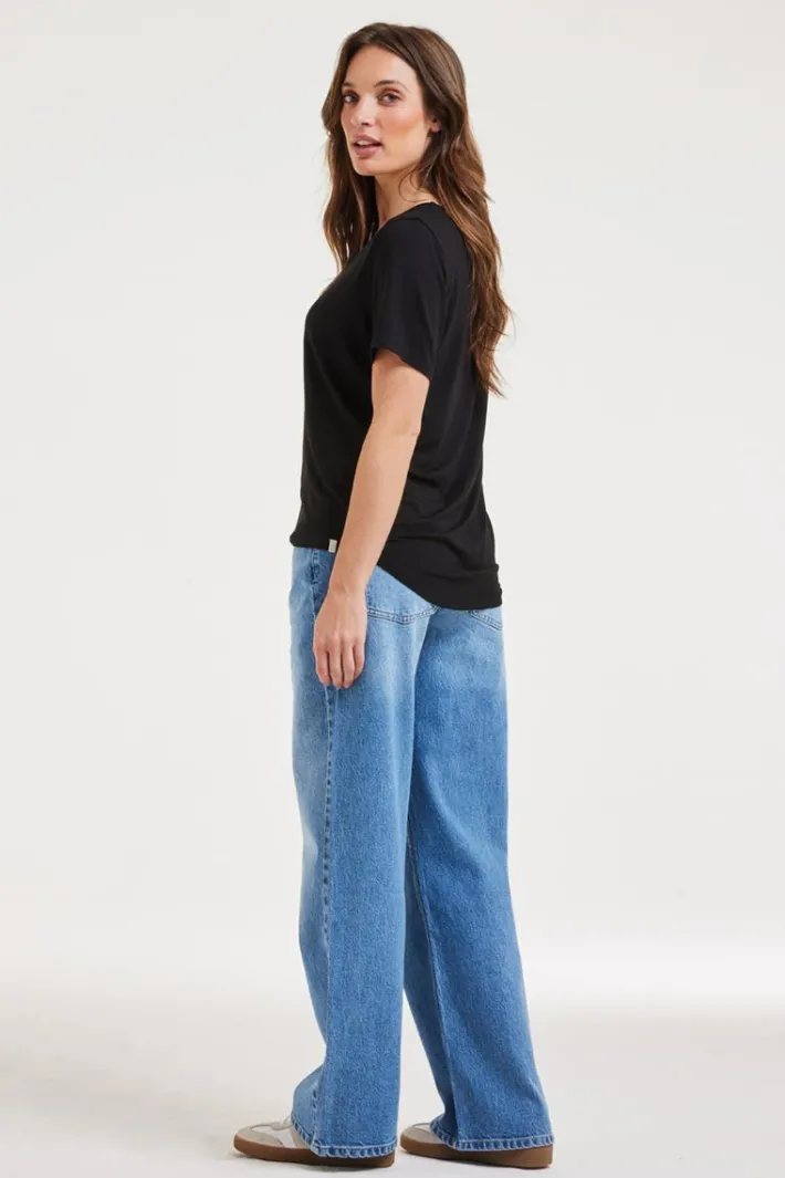 DiDi T-shirt Daily Black- Basics | T-shirts & Tops
