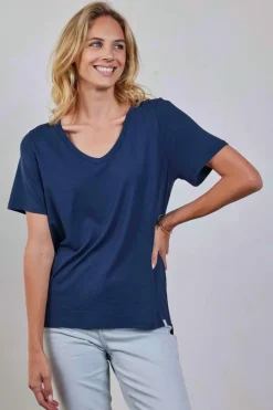 DiDi T-shirt Daily Dark blue- Basics | T-shirts & Tops