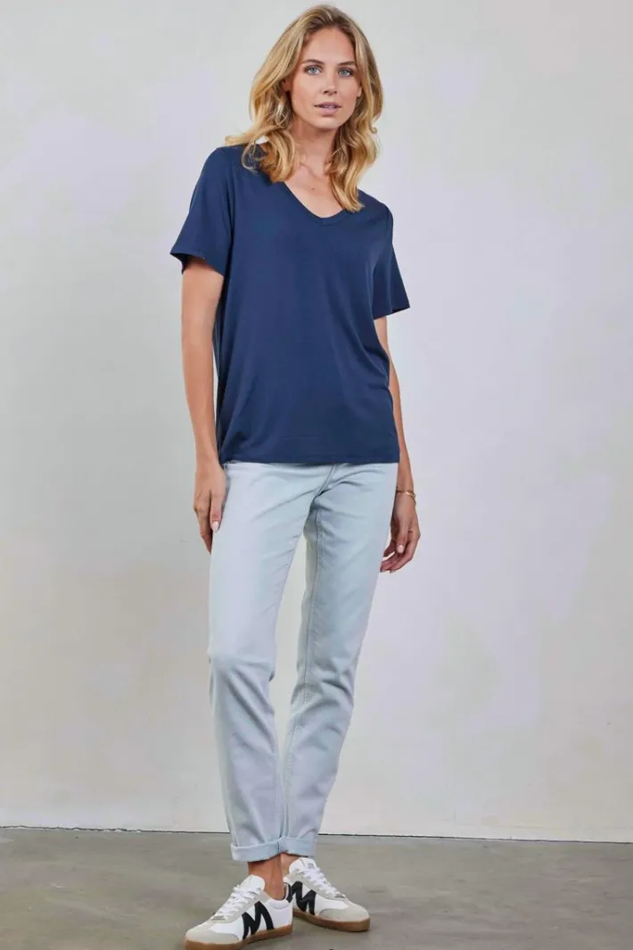 DiDi T-shirt Daily Dark blue- Basics | T-shirts & Tops