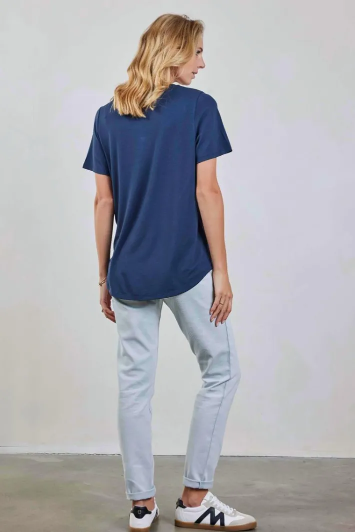 DiDi T-shirt Daily Dark blue- Basics | T-shirts & Tops