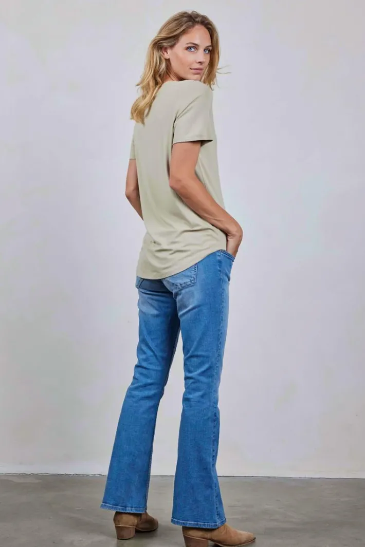 DiDi T-shirt Daily Eucalyptus green- Basics | T-shirts & Tops