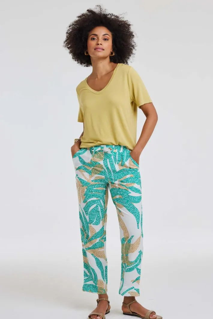 DiDi T-shirt Daily Moss green- Basics | T-shirts & Tops