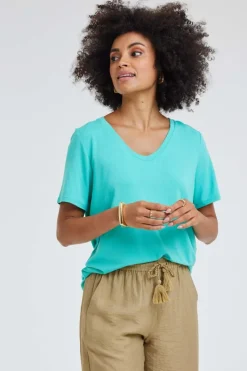 DiDi T-shirt Daily Pool green- Basics | T-shirts & Tops