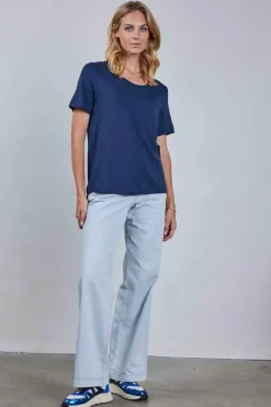 DiDi T-shirt Fame Dark blue- Basics | T-shirts & Tops