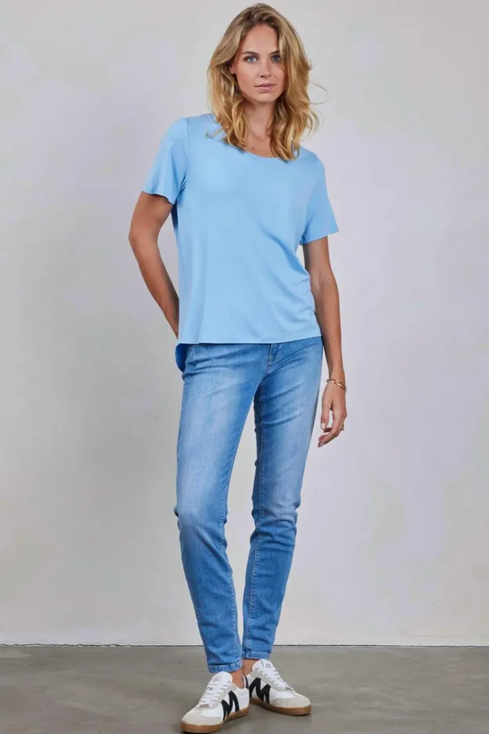 DiDi T-shirt Fame Placid blue- Basics | T-shirts & Tops