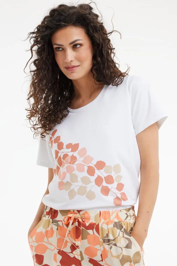 DiDi T-shirt Famous Bright leaves panel- T-shirts & Tops