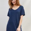 DiDi T-shirt Isa in Dark navy- Basics | T-shirts & Tops