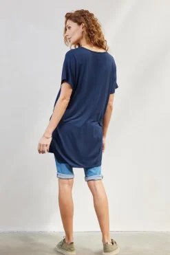 DiDi T-shirt Isa in Dark navy- Basics | T-shirts & Tops