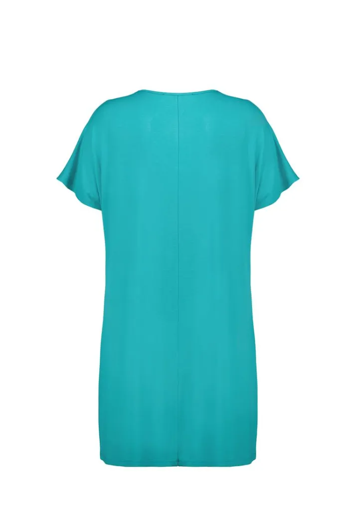 DiDi T-shirt Isa in Dark turquoise- Basics | T-shirts & Tops