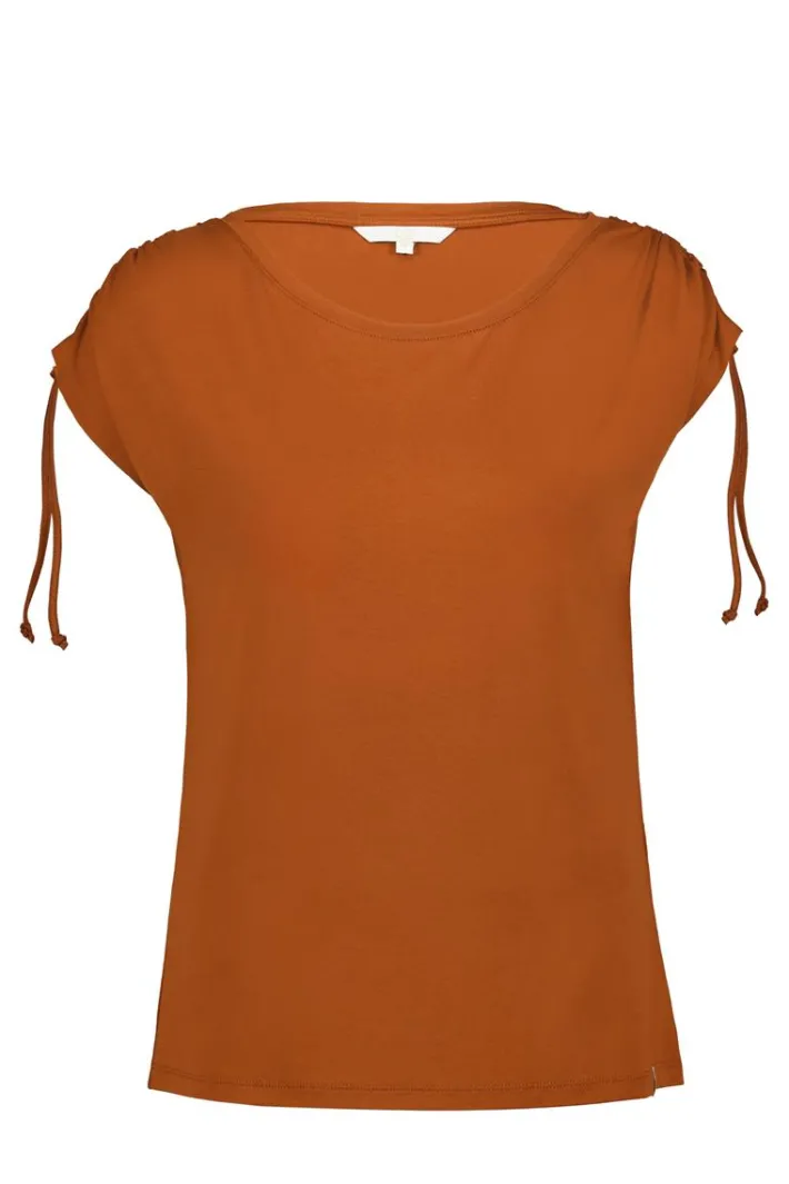 DiDi T-shirt Lisa in Ginger brown- Basics | T-shirts & Tops