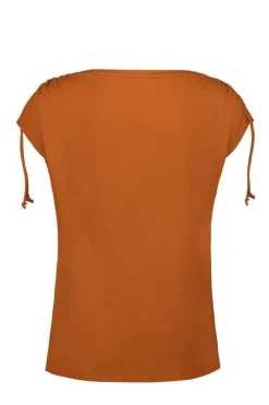DiDi T-shirt Lisa in Ginger brown- Basics | T-shirts & Tops