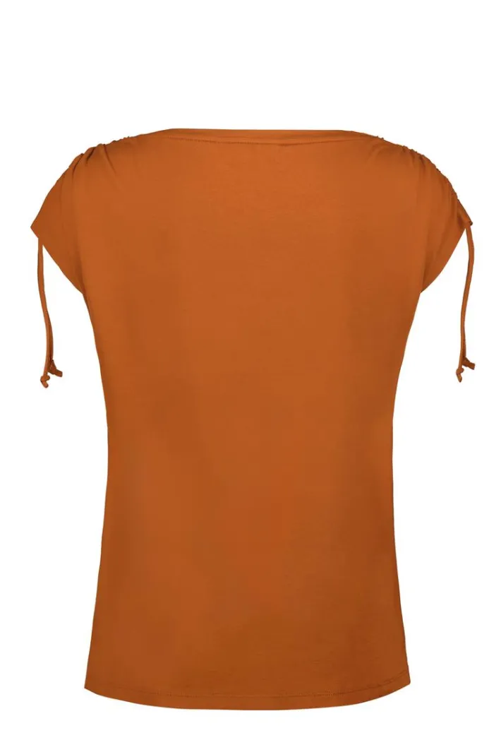 DiDi T-shirt Lisa in Ginger brown- Basics | T-shirts & Tops
