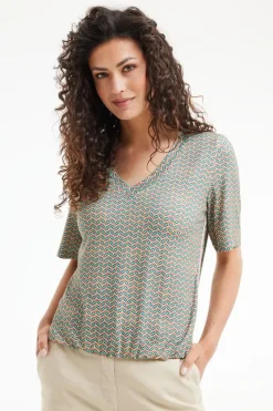 DiDi T-shirt Preppy Tropics print- T-shirts & Tops