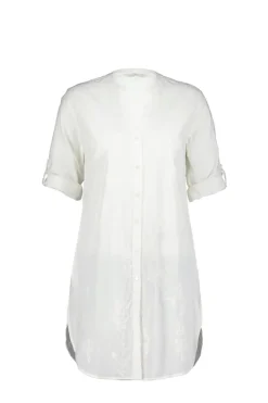 DiDi Tunic Chill In Offwhite Bouquet embro- Jurken & Tunieken