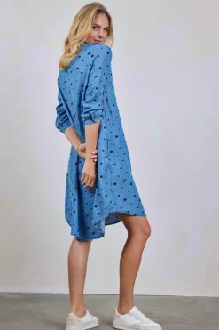 DiDi Tunic Dena Denim mid blue- Denim | Jurken & Tunieken