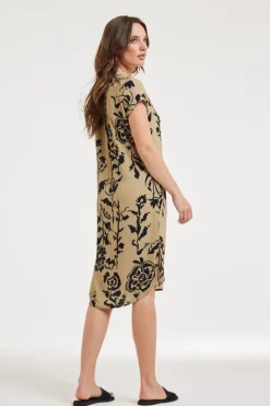 DiDi Tunic Isla Bouquet hunt print- Jurken & Tunieken