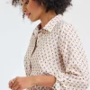 DiDi Tunic Jolie Offwhite Pixie print- Jurken & Tunieken
