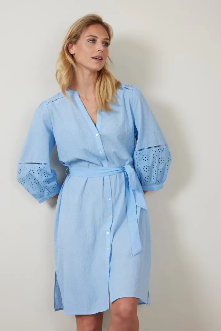 DiDi Tunic Marseille Placid blue- Jurken & Tunieken