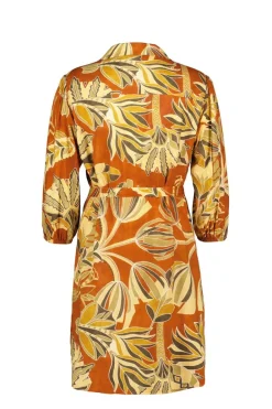 DiDi Tunic Noelle in Copper with Palma print- Jurken & Tunieken