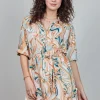 DiDi Tunic Noelle in Offwhite with Maritimo print- Jurken & Tunieken