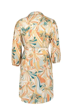 DiDi Tunic Noelle in Offwhite with Maritimo print- Jurken & Tunieken
