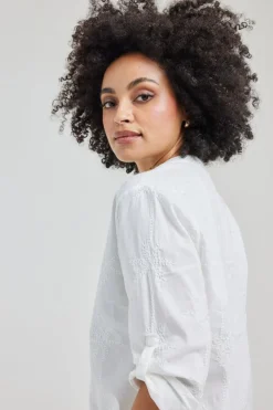 DiDi Tunic Palm embro in Snow White- Jurken & Tunieken