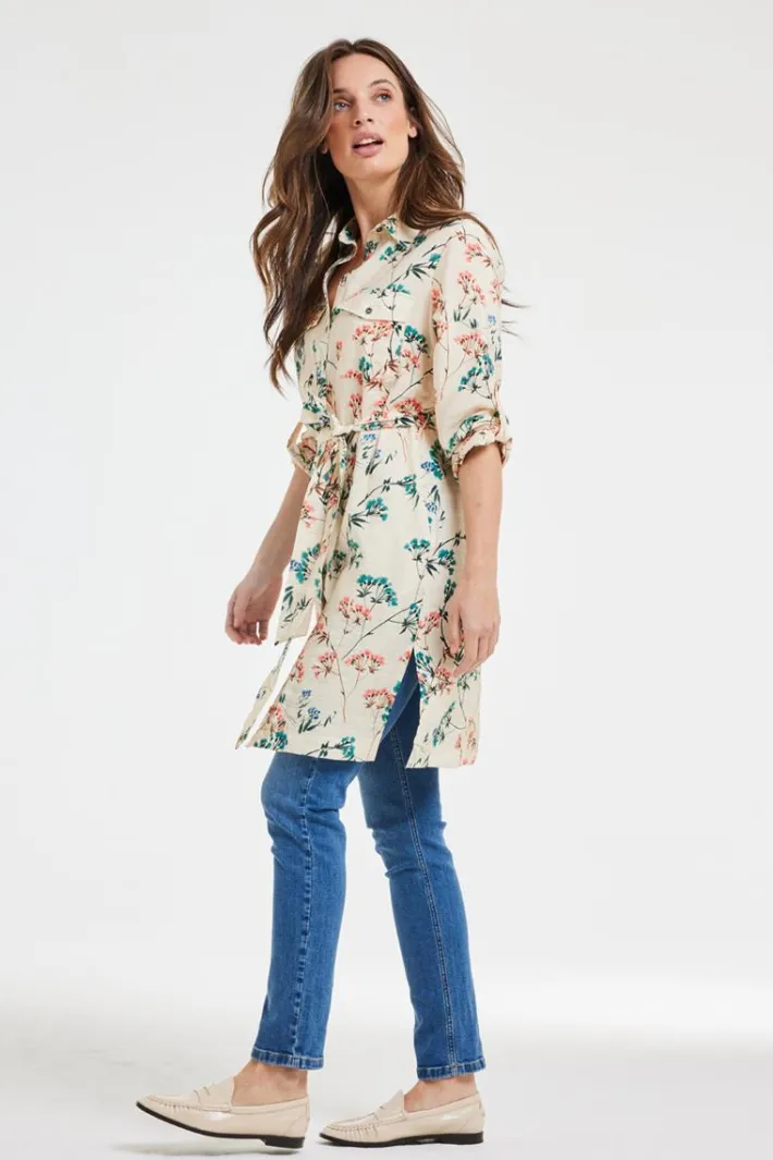 DiDi Tunic Pepper Jasmin print- Jurken & Tunieken