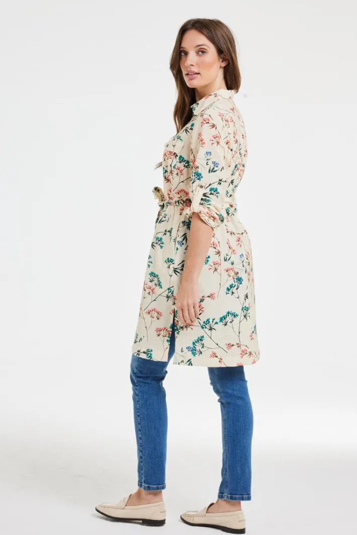 DiDi Tunic Pepper Jasmin print- Jurken & Tunieken