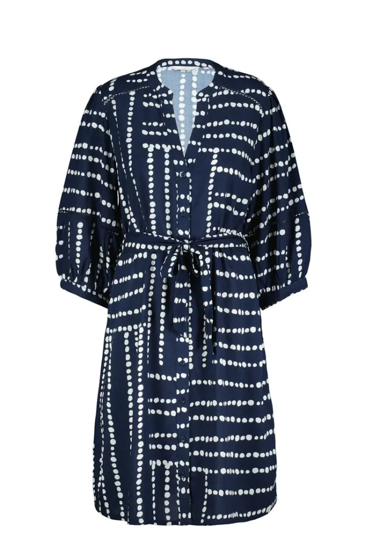 DiDi Tunic Riviera Dark blue Source print- Jurken & Tunieken
