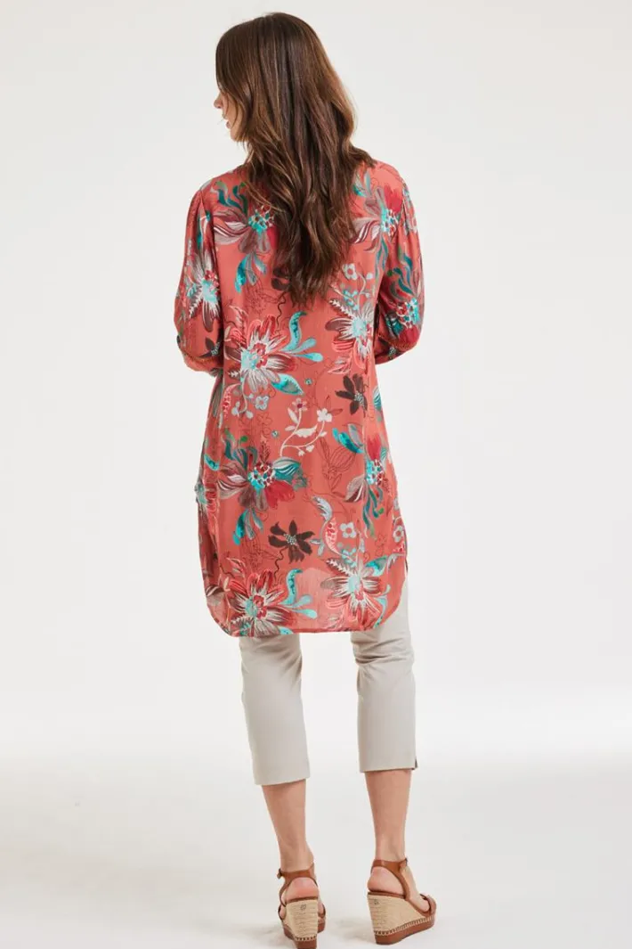 DiDi Tunic Sunny Bruschetta Reflection print- Jurken & Tunieken