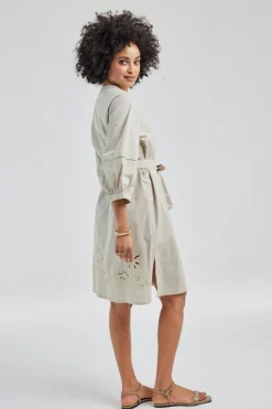 DiDi Tunic Vecci in Feather grey- Jurken & Tunieken